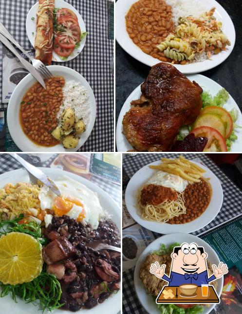 Platos en Cantina do Sorriso