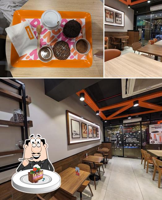 Chocolate cake at Dunkin'