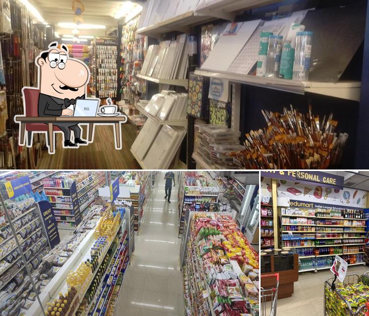 Check out how Edumart Hyper Market looks inside