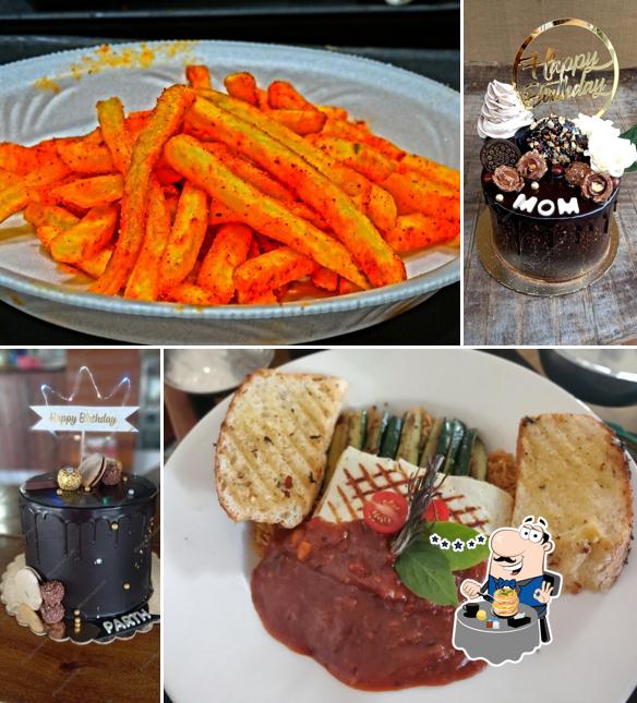 Food at Kruncheez Cafe