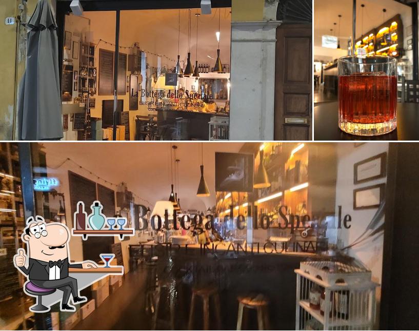 Gli interni di La Bottega dello Speziale
