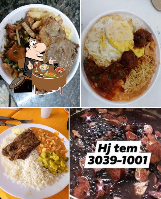 Costeletas de porco em Marmitaria Brasil