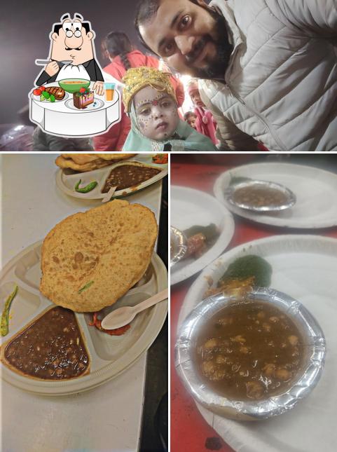 Hot and sour soup at Mirchi ram Restaurant