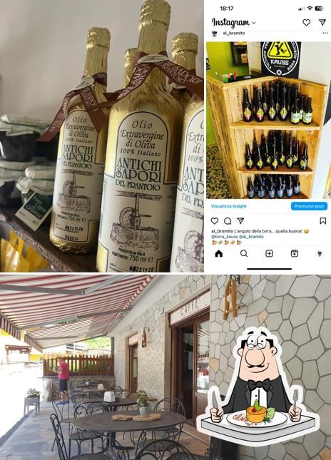 La immagine della cibo e interni di Al Bramito