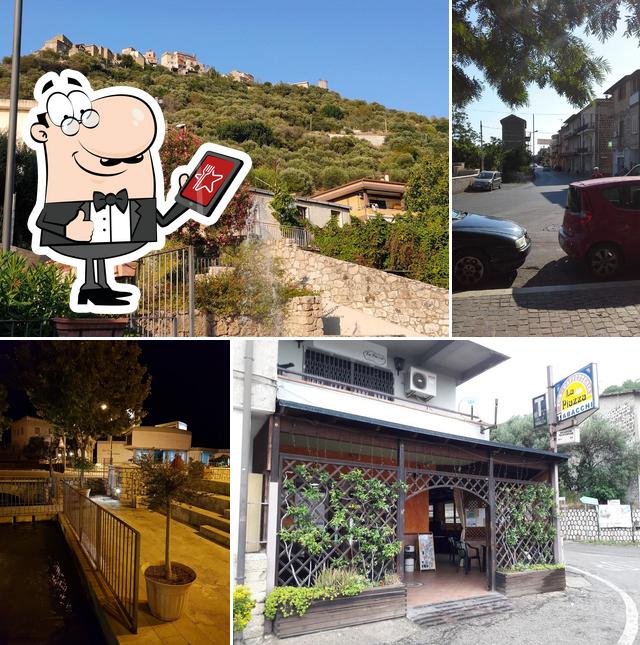 Gli esterni di La Piazza