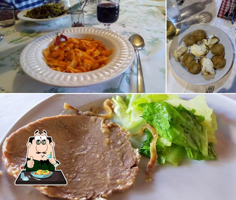 Maccheroni al formaggio al Agriturismo Travaglini
