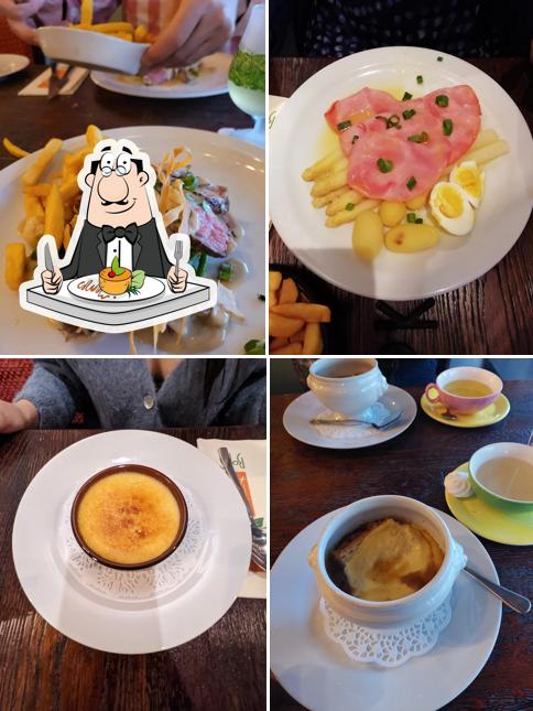 Crème brulée à Restaurant Bokes
