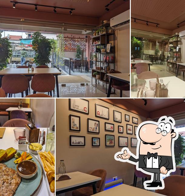 The interior of Habibi Thoppumpady