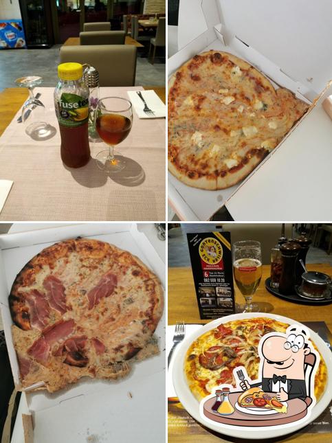 A Gontenschwiler Eck, puoi provare una bella pizza
