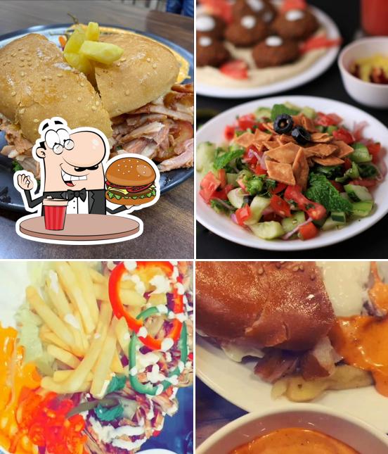 Try out a burger at King of Taste