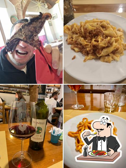 Cibo al Osteria Enoteca Sotto Le Fonti