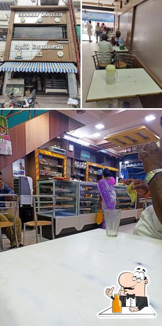 Enjoy a beverage at SHAREEF CANTEEN