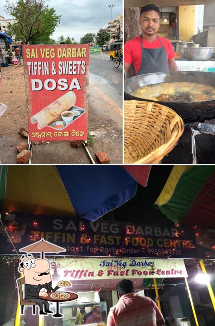 The exterior of Sai Veg Darbar