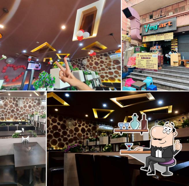 The interior of Veg'Art