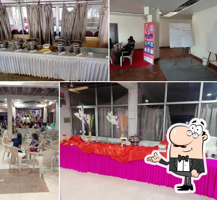 The interior of Shree Vallabh Restaurant & Banquet Hall