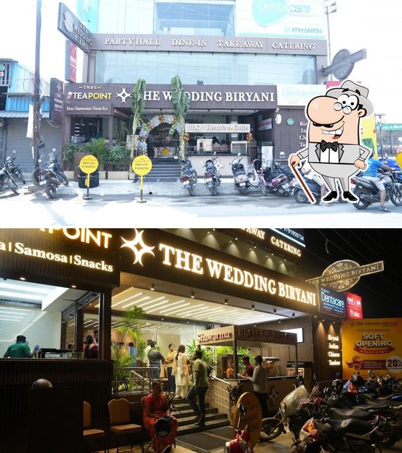 The exterior of TWB - The Wedding Biryani