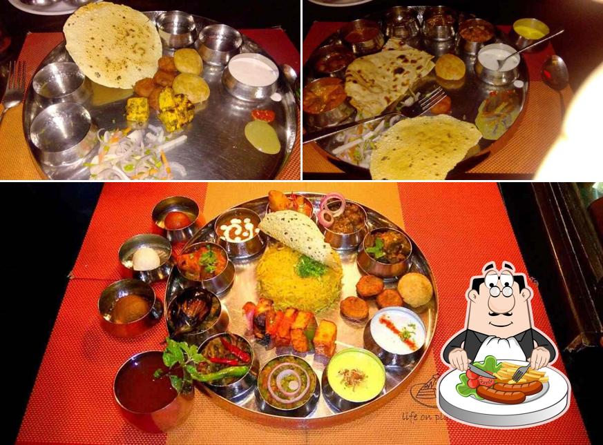 Food at The Great Indian Thali