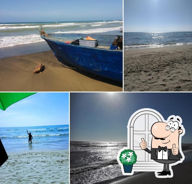 La parte esterna è una caratteristica importante di Carbonetti Beach