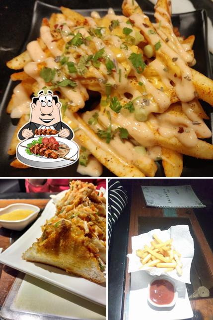 Food at nick's Friends cafe