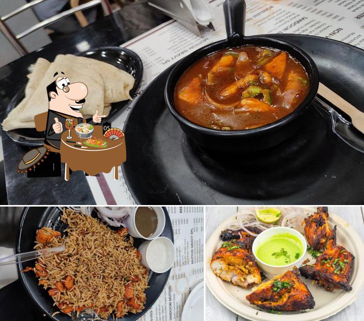 Food at BADNAM BIRYANI