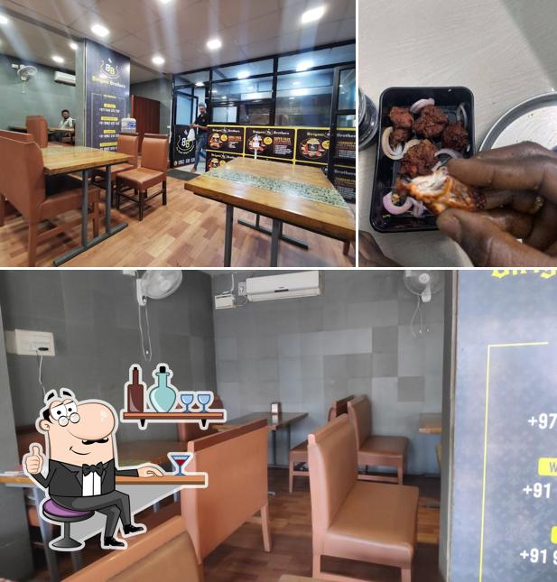 Biriyani Brothers is distinguished by interior and food