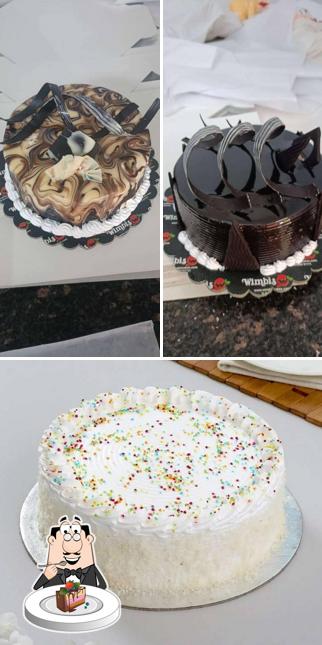 Chocolate cake at Freshoven Bakery