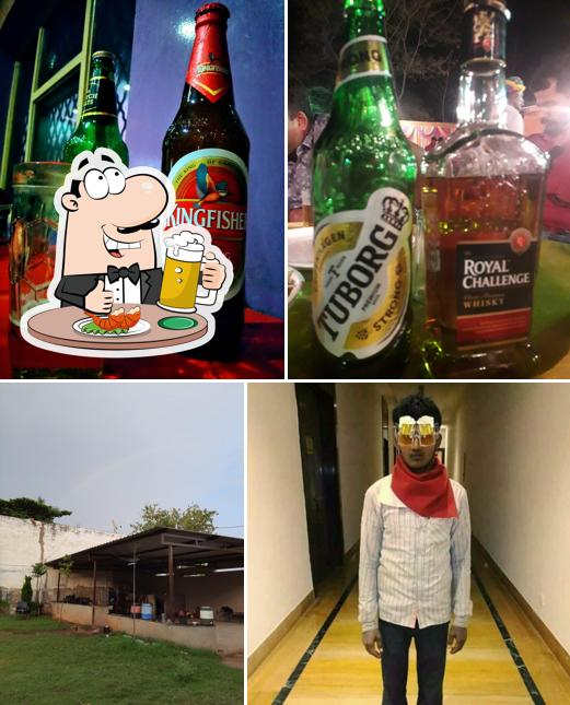 HOTEL KISAN BAR & RESTAURANT offers a selection of beers