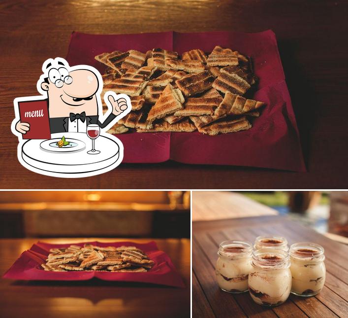 La cibo e bevanda del ristorante