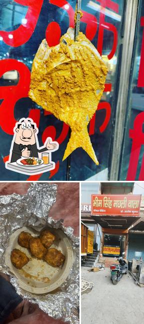 Meals at Bhim singh machli wala
