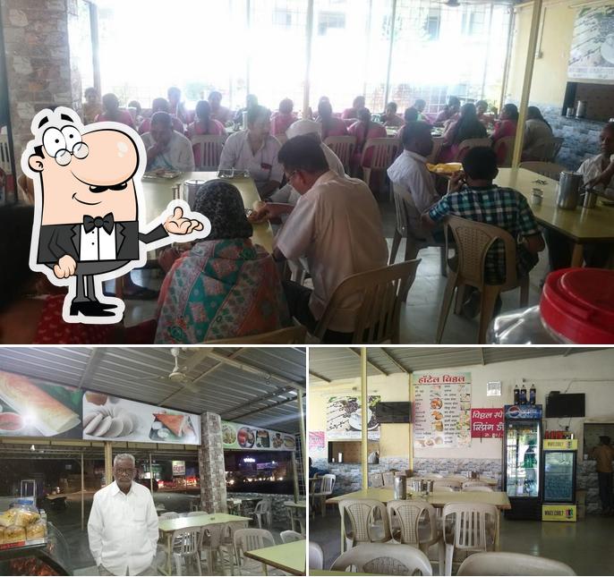 The interior of hotel vitthal misal house