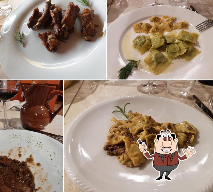 Cibo al Ristorante La Vigna Lirio