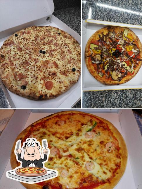 Scegli tra le molte varianti di pizza