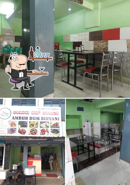 Check out how Ambur Dum Biryani Family Restaurant looks inside