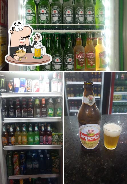 Bar Avenida fornece uma variedade de cervejas