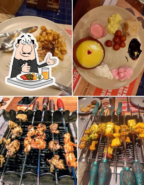 Food at Barbeque Nation