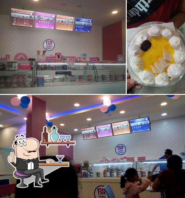Check out how Baskin Robbins looks inside