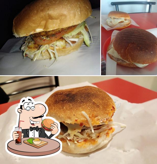 Get a burger at Creamy Nuts