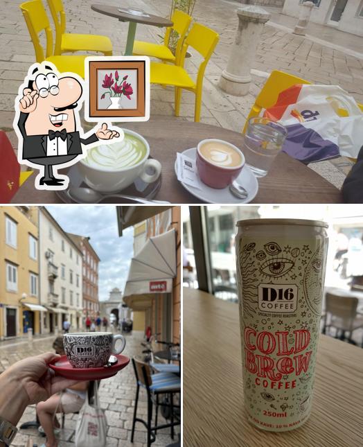 Gli interni di D16 Specialty Coffee Shop Zadar