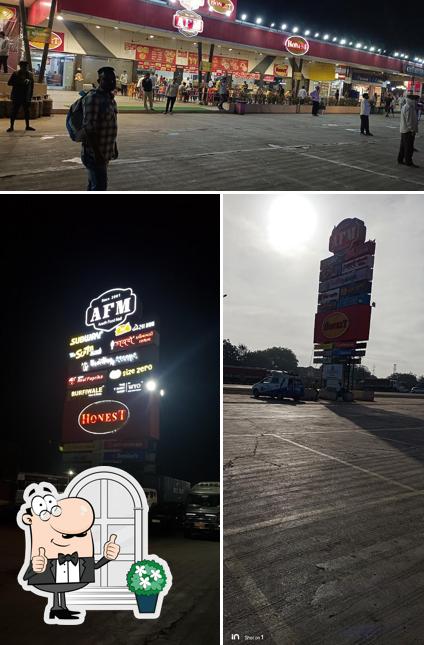 The exterior of Honest Restaurant (Avadh)