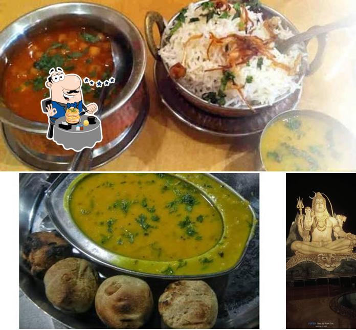 Food at Hotel Taj