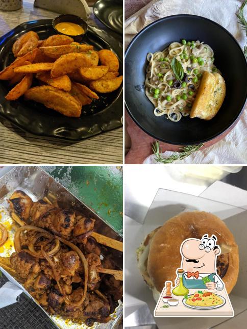 Food at Da Bang Burgers