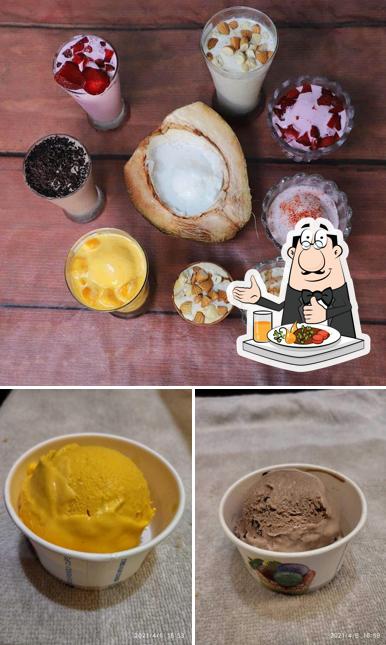 Meals at Khatri Bandhu Pot Ice Cream