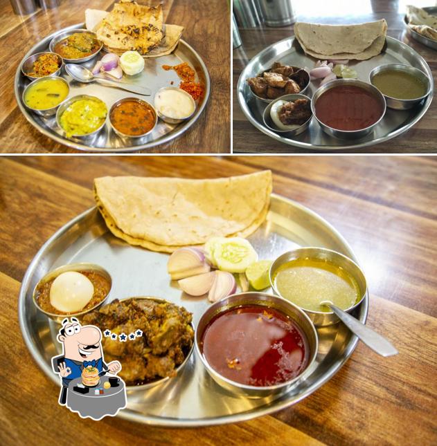 Food at Rock Spring Resort, Patil Wada