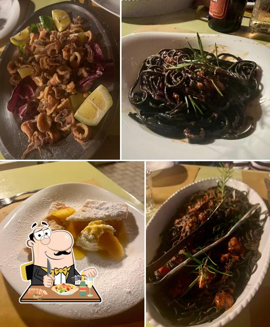 Platti al Trattoria Al Baretto