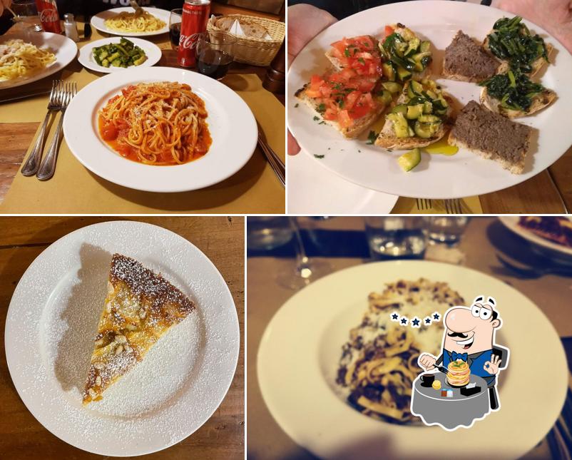 Platti al Trattoria Tiberio Firenze