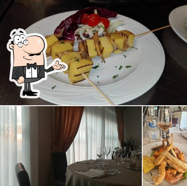 Dai un’occhiata alla foto che raffigura la interni e cibo di Ristorante Romeo