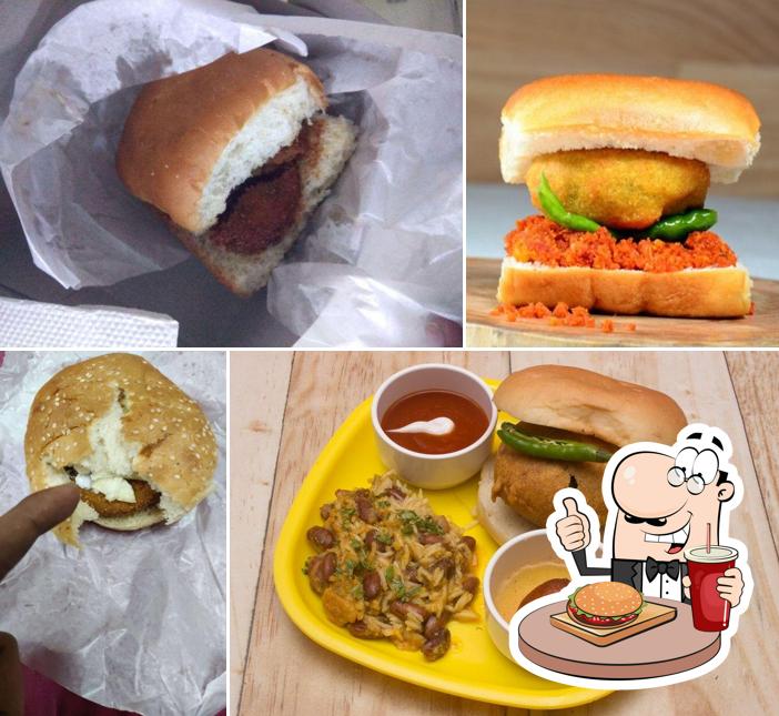 Get a burger at WoW - Vada Pav & More