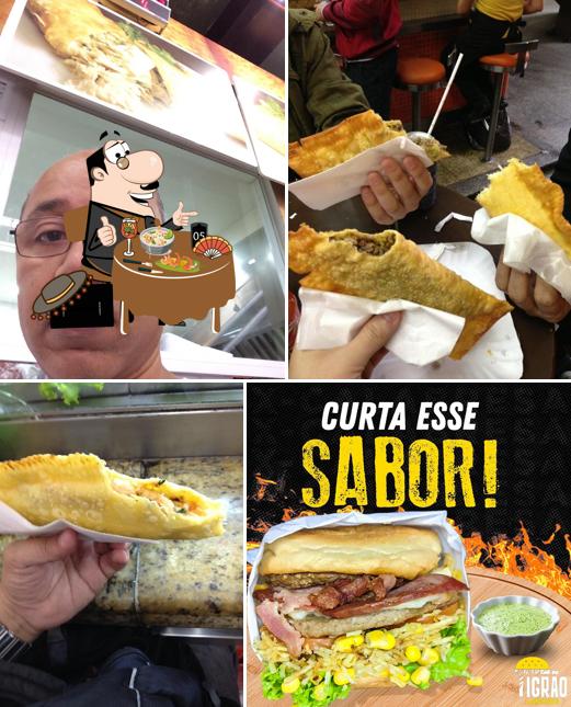 Platos en Tigrão Lanchonete