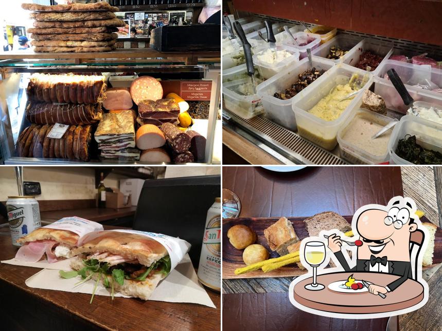 Platti al All’Antico Vinaio