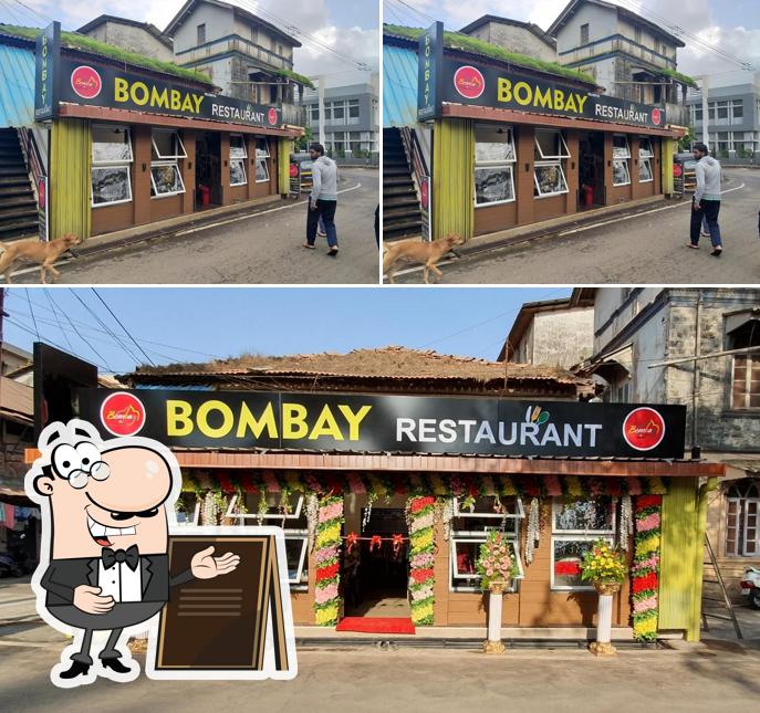 The exterior of Bombay Restaurent